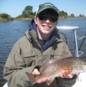 Lots of big fish in this young man's future!  Nick Cinquinas fooled this redfish on a beautiful Spring day.