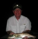 Mark Miller caught this beautiful trout on very productive night trip.