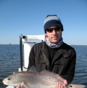 The redfish bite is still going strong! Drew Price hooked up today on a bunch of mean reds!